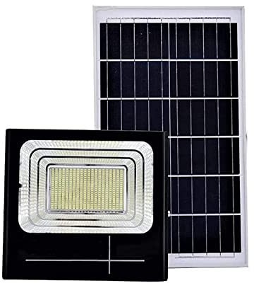 CLICLED Faretto LED da esterno SMD 200 W Pannello Solare Indicatore Di Carica Luce Fredda Crepuscolare Telecomando