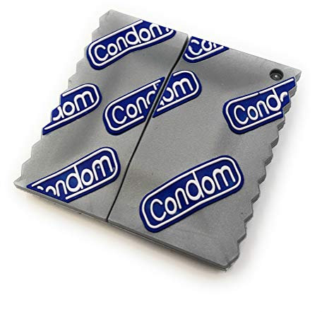 Onwomania Kondom Verhütungsmittel Gag Funny USB Stick 32 GB USB 2.0 Speicherstick USB-Datenträger