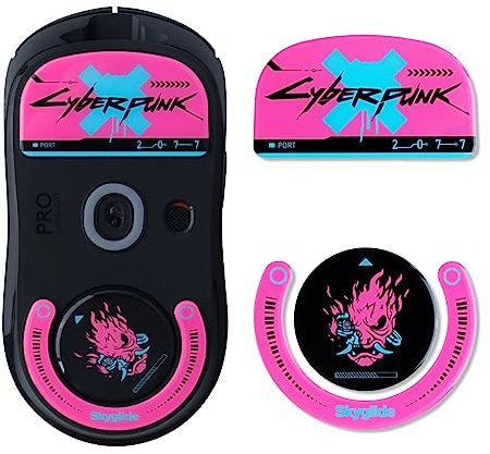 G PRO X Superlight Gaming Mouse Feet-Fastest, Smoothest and Durable Glass Mouse Feet Stickers Upgrade Kit for Logitech G PRO X Superlight Gaming Mouse