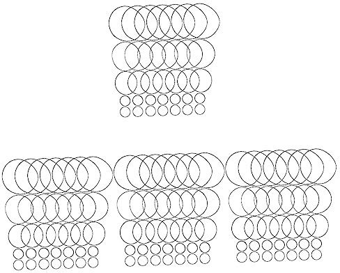 Hemobllo 200 Stück Kassettendeck-Riemen Quadratische Kassettenantriebsriemen Für Kassettendeck Gummi-kassettenspieler-Riemen Flexibel Und Glatt Nr.