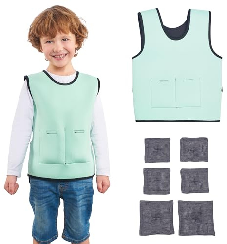 Adjustable Infant Weighted Vest | Deep Pressure Comfort | For Kids With ADHD | Sensory Clothes for Autistic | Weighted Compression Vest for Kids