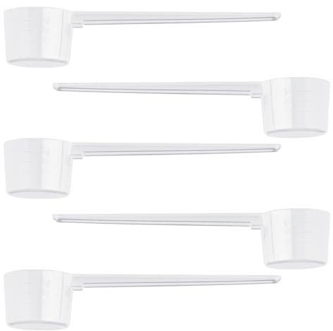 Thyonta Precision Lot de 5 cuillères à protéines – Mesure de 5 g, outil de cuisine multifonction pour poudres, liquides, pâtisserie et soins de santé