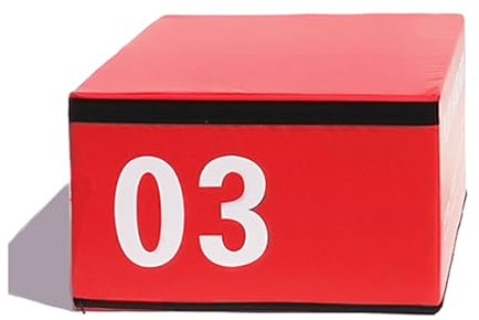35 * 30 * 59 Zoll Schaumstoff-plyometrische Box, Verwendet Für Sprungtraining Und -anpassung, Stapelbare Sperrholzbox, Sperrholzbox, Softbox Für Sprungtraining Und Fitnesstraining(Size:90*75*45cm)