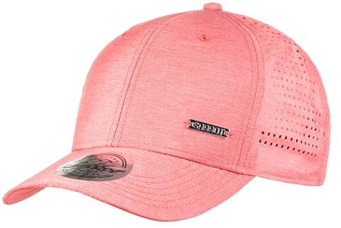 SABBOT Thomas Herren Cap, Basecap, Schirmmütze Sportcap, Schnelltrocknend, Atmungsaktiv, Verstellbar, Leichtgewicht, Ideal für Outdoor Sportarten (Rot)