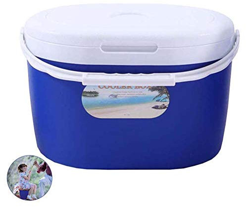 ISCBAFYX Kühlbox für Camping, 14 l, Kleiner Outdoor-Kühler, robuste Eisbox, geeignet, bleibt bis zu 48 Stunden kühl, Leichter Kühler für Lebensmittel und Getränke