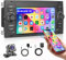 Android 13 Autoradio, für Ford Fiesta Focus Mondeo Transit Kuga C-Max S-Max, 7 Zoll Touchscreen Radio, mit GPS Navigation WiFi Bluetooth Mirror Link FM RDS Split Screen, Rückfahrkamera(1+32GB) Black
