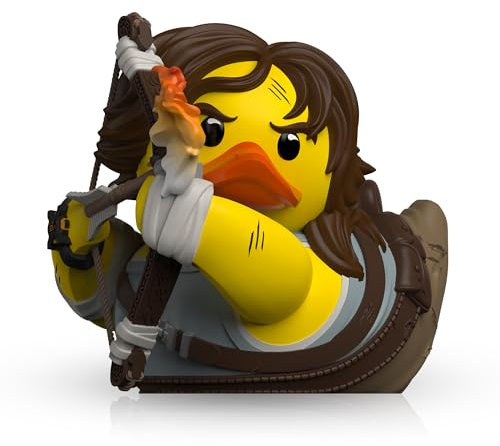 TUBBZ Erstausgabe: Tomb Raider - Survival Lara Croft Ausgabe als Cosplaying-Gummiente Vinylfigur