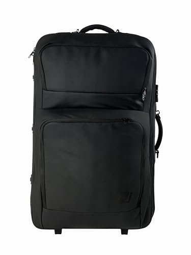DJBAG-K-MAXPLUSSE, Schwarz, Trolley-Rucksack für große DJ-Controller