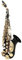 Professional Alto Saxophone in E flat Sopransaxophon Bb Flat Anfänger Saxofon Komplettset Mit Koffer Riemenrohrblatt Professionelle Übungsaufführung(G)