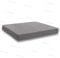 Adjustable Rattan Cushion with Waterproof Zipper Cover - Garden Sofa Cushion Pads for Outdoor Furniture, Patio Set | Bench cushion for rattan furniture & sofa bed chair pads - Grey (48cm x 43cm x 6cm)
