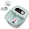 Snailax Bain de Pieds Pliable avec Chauffage et Massage, Spa Pour Pieds avec 14 Niveaux de Chauffage | Rouleaux Shiatsu | Bulles | Lumière Rouge | Minuterie, Massage Pieds Spa 35℃-48℃, Vert