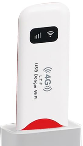 Kabelloses USB-Modem 4G – mobiler Router-Adapter LTE, tragbarer WLAN-Dongle | STORT Signal Network Stick, Highspeed-Internetzugangsgerät für Auto, Remote, Outdoor, Computer, Tablet