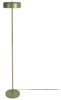 Leitmotiv Stehleuchte Riqueza Palo - Grün - Ø24cm | Rund - Modern - Metall - Stehlampe Wohnzimmer & Schlafzimmer - Stehlampe modern