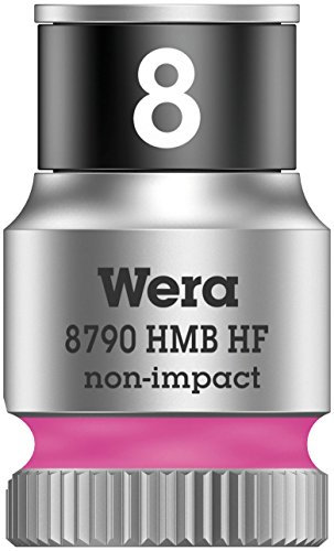 Wera 8790 HMB HF Zyklop holding function socket, 3/8 drive, 8x29mm, 05003742001