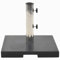 vidaXL Base Sombrilla de Granito Cuadrada Negro 20 kg Estructura Parasol Patio