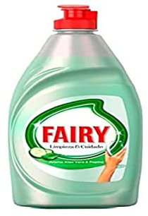 FAIRY lavavajillas mano concentrado aloe vera botella 350 ml