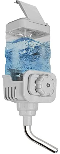 Vannon Top Fill Small Animal Water Bottles for Crate No Drip BPA Free Water Dispenser for Rabbit, Chinchilla, Ferret, Guinea Pigs, Squirrel, Hedgehog