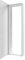 Coffret d'habillage ATOLE 13 modules en acier blanc - H. utile : 860 mm
