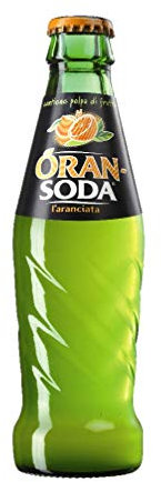 24x Oransoda Campari Group Orange Soda Orangensaftgetränk Glasflasche 200ml alkoholfreies kohlensäurehaltiges Getränk Softdrink