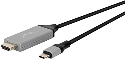 Callstel USB C auf HDMI Kabel: Anschlusskabel USB-C zu HDMI, 2 Meter, unterstützt bis 4K UHD / 60Hz (USB Adapter, USBC Kabel, Handy mit TV verbinden)