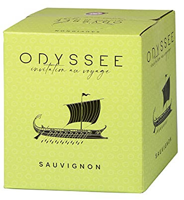 Odyssee BIB de Blanc- Bag in Box 3L - Cubi Vin Blanc - Sauvignon
