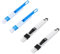 Brosse de Nettoyage pour Fentes de fenêtre,Paquet de 4 Brosse de Nettoyage pour rainure 2 en 1 Brosse de Nettoyage pour Petits Fentes pour évent Nettoyage Mini Pelle et Brosse(Couleur aléatoire)