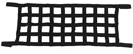 Auto-Hängematten-Netz, Kofferraum-Netztasche, Dach-Hängematte-Hinter-Kofferraum-Netz-Aufbewahrungs-Organizer-Netz Multifunktions Schwarz Fit für Wrangler 152cm x 43cm