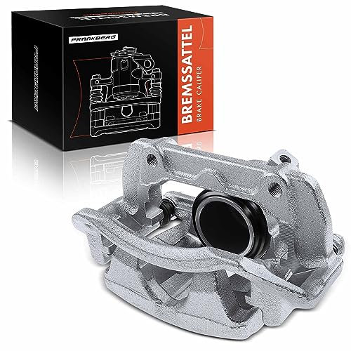 Frankberg Bremssattel Bremszange Vorne Links mit Halter (Lochabstand Halterung 110mm) Kompatibel mit C-Klasse C-Klasse Coupe C-Klasse T-Model CLC-Klasse CLK Replace# 0014209683