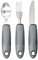 Set di posate con manici extra larghi, impugnatura facile, Corfort Grips Disability ideale per la cucina (3 pezzi)