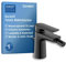 Duravit Tulum Einhebel-Bidetarmatur (Auslauf Höhe 83 mm), Bidetmischer mit Zugstangen-Ablaufgarnitur, Schwarz Matt
