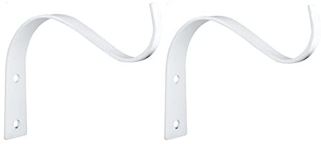 SagaSave Pflanzenhalterung Eisen Wandhaken, Blumenampel Wandhalter Haken für Vogelfutterspender, Pflanzgefäße, Laternen, Windspiele