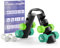 PhysKcal Dumbbells Set with Stand, Hand Weights with Storage Rack, 2 x 1kg, 2 x 2kg, 2 x 3kg, Strength Training Fitness Home Workout
