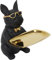 HOME DECO FACTORY HD1300 Dekofigur Bulldogge, Schwarz, leer, 21 cm