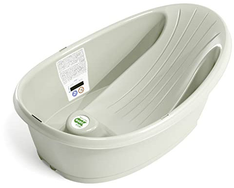 OKBABY ECO Wave Baby – Bac en plastique recyclé – Design ergonomique avec siège antidérapant pour bébé 0 – 12 mois