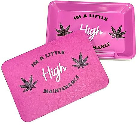 Wise Skies Magnetic Rolling Tray Covers Various Sizes Rolling Accessories Magnet Lid Storage Choose Your Own (High Maintenance New Small)