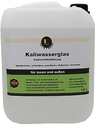 Kaliwasserglas Kaliumsilikat-Lösung Grundierung Imprägnierung (20 Liters)