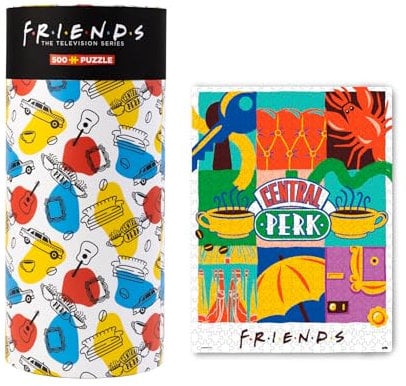 Grupo Erik Puzzle Central Perk Friends – Puzzle 500 Teile Offizieller Friends Fanartikel