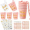 Pasdrucn Enterrement De Vie De Jeune Fille, Team Bride Cup, Gobelets JGA à Suspendre, Verres à Liqueur avec Chaîne, EVJF Accessoire, Echarpe Future Mariée pour Echarpe, Deguisement, Bracelet