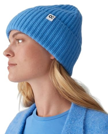 OPUS Damen Mütze | Wollmütze ADESI mit Kaschmir blue salt, 0