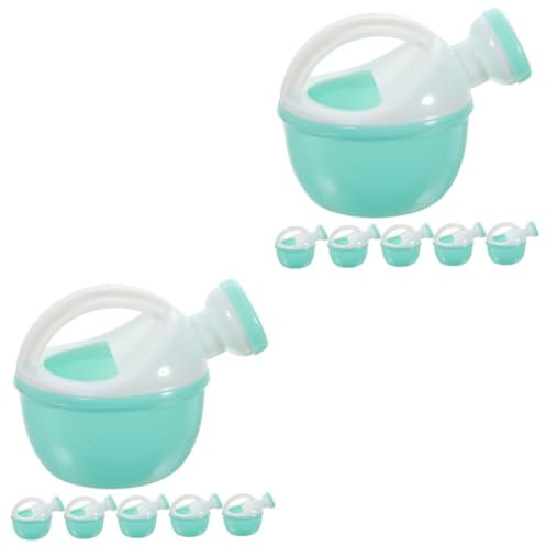 QUMIIRITY 12piezas Regadera Infantil De Plástico Juguete para Riego De Flores Agua y Portátil para Niño Niña Casa y Playa