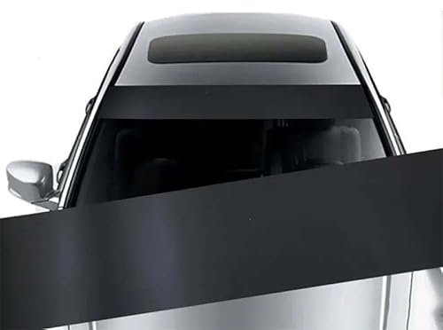 ARRYEDCN Auto Windschutzscheiben Sonnenschutzstreifen, für Seat Ibiza IV Hatchback 2012-2017 Frontscheibenaufkleber Sonnenschutzaufkleber Für Die Windschutzscheibe,B