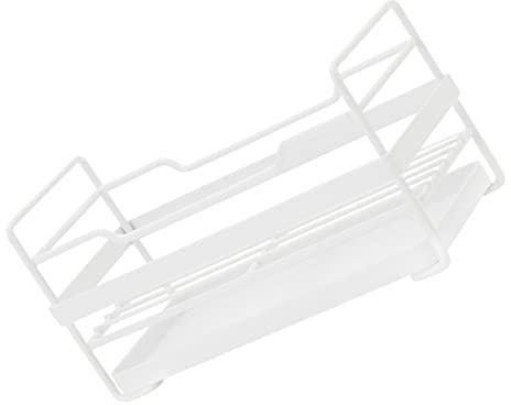 VICASKY Küchenregal Mit Ablauffläche Multifunktionales Organizer-Regal Für Küchentheken Und Badezimmer Robustes Eisenregal Zur Aufbewahrung Von Schwämmen Und Utensilien