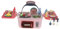 Garneck Juguete De Cocina para Niñas Kit De Utensilios De Cocina Simulación Maleta Picnic Educativa