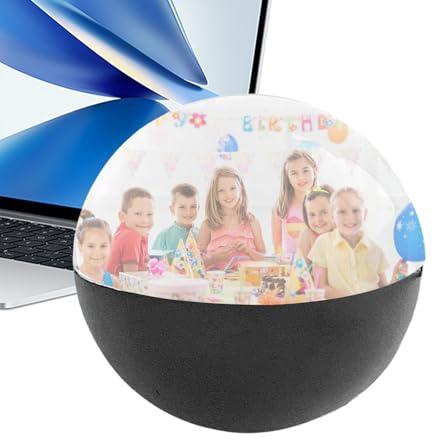 Crystal Ball Video Player – 2.7 inch Light-Up Orb Display with LED Screen, Portable Mini Crystal Sphere Projector | Wedding Party Decoration Gift for Kids Adults Birthday Christmas Halloween Home