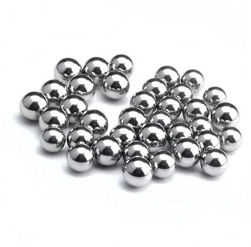 Rummyluck Stahlkugeln Edelstahl Kugeln Kugellagerkugeln Präzision Metallkugeln Kugellager 16mm (5 Stück)