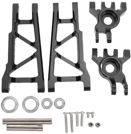 Dilwe RC-Aufhängungsarm-Lenkspindel-Set, RC-Zubehör für 1/10 Modellauto-Ersatz-Upgrade, Kompatibel mit Bürstenlosem System