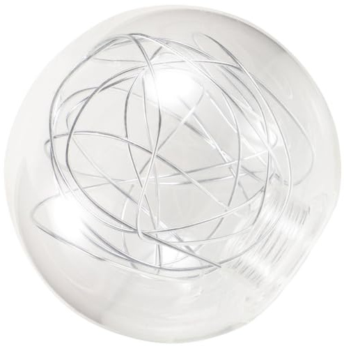 Glaskugel Lampenschirm für G9-Fassungen, 2,1cm Loch, Kugelglas