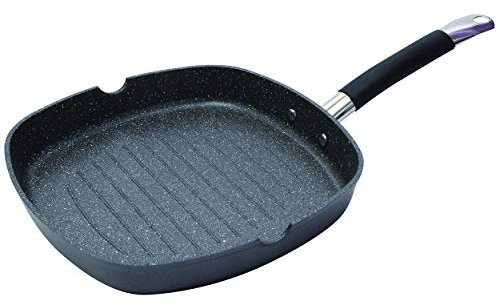 Bergner Asador, Aluminio Forjado, Negro, 28 cm