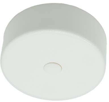 Verteilerdose Weiß Kunststoff mit Zubehör ø 74x25mm Verteilerbaldachin Aufputzdose Anschlussdose