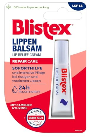 Blistex Lippenbalsam | Pflege für trockene Lippen | 6 ml